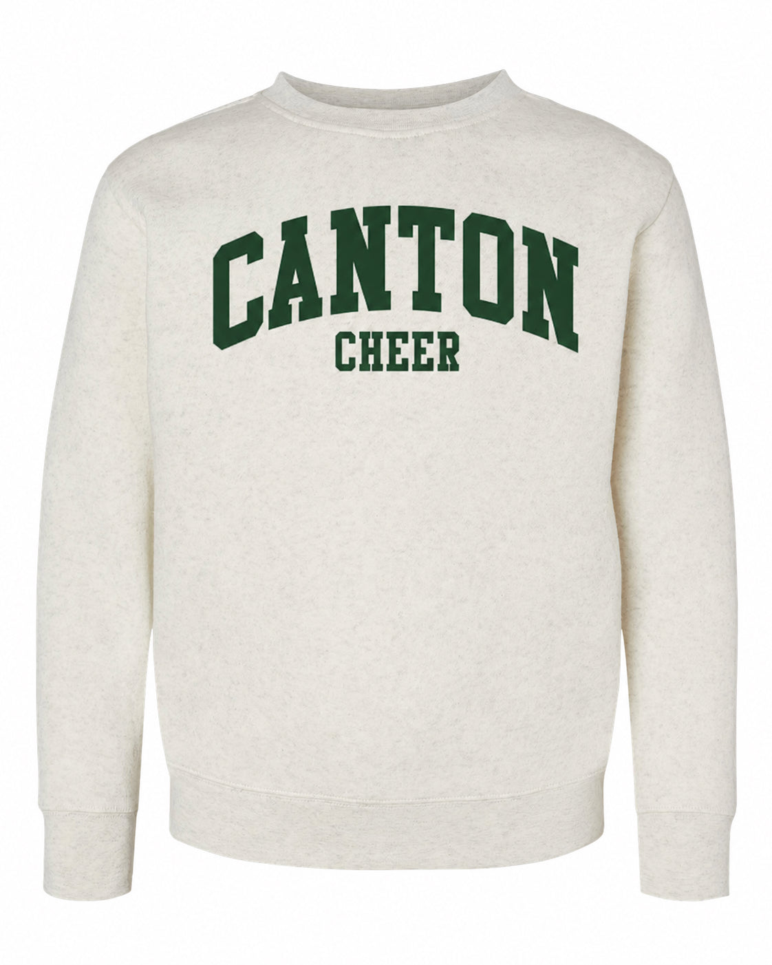 Canton Cheer Youth Crew Neck Sweatshirt